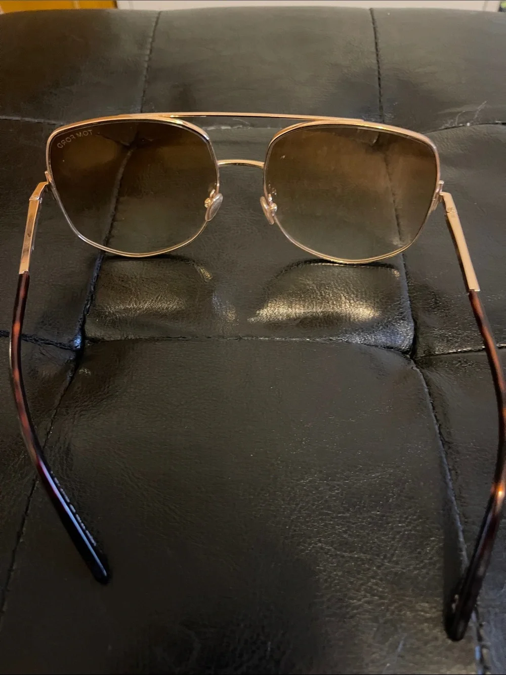 Tom Ford Lennox TF783 28F Rose Gold Gradient Sunglasses – Authentic NWOT